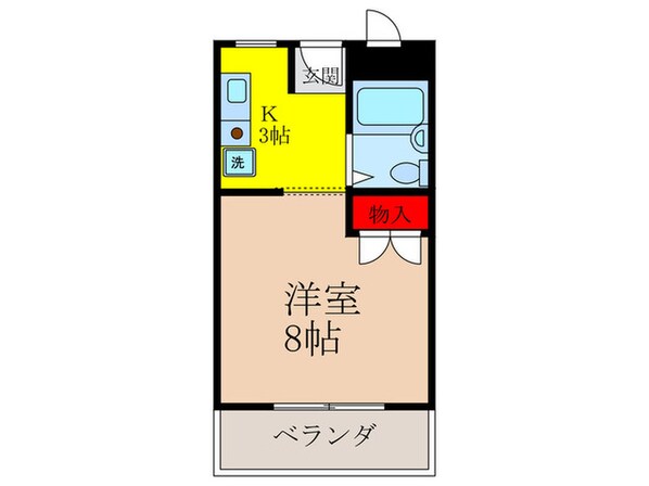 天神リバ－サイドマンションの物件間取画像